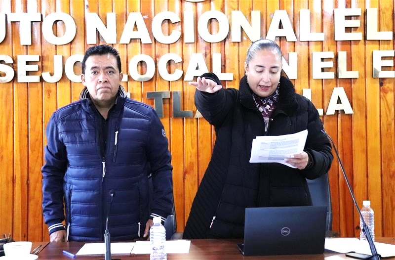 Asume Mirna Eugenia Garduño Ruiz delegación del INE en Tlaxcala